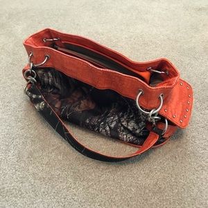 Orange camo purse!
